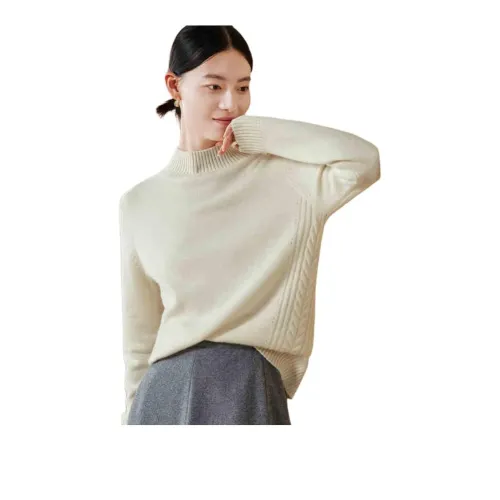MIHUANG Cashmere Sweater Women's White