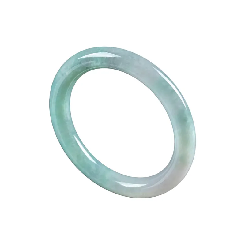 PUPAN Ice Glutinous Jadeite Bangles Women's-0