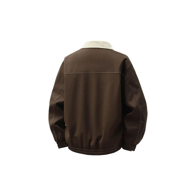 DBD WH Jackets Coats Unisex Coffee-1