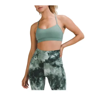 Lululemon Flow YNulu Sports Underwear Women's Tide Blue