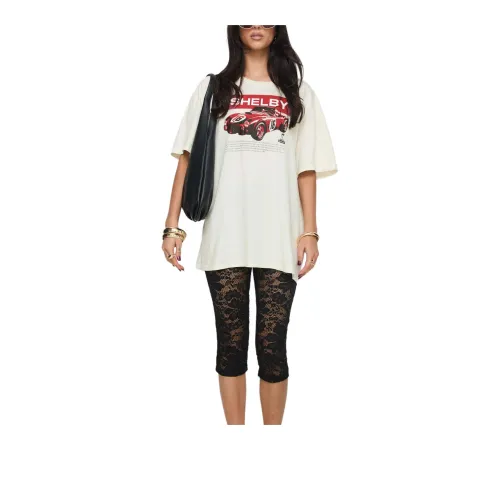 PRINCESS POLLY T-Shirt Women's White/White