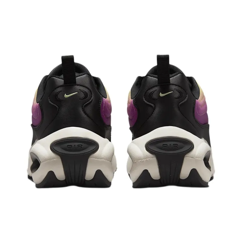 Nike Air Max Portal Anti Slip Wear Resistant Low Top Running Shoes Women's Black Purple-4