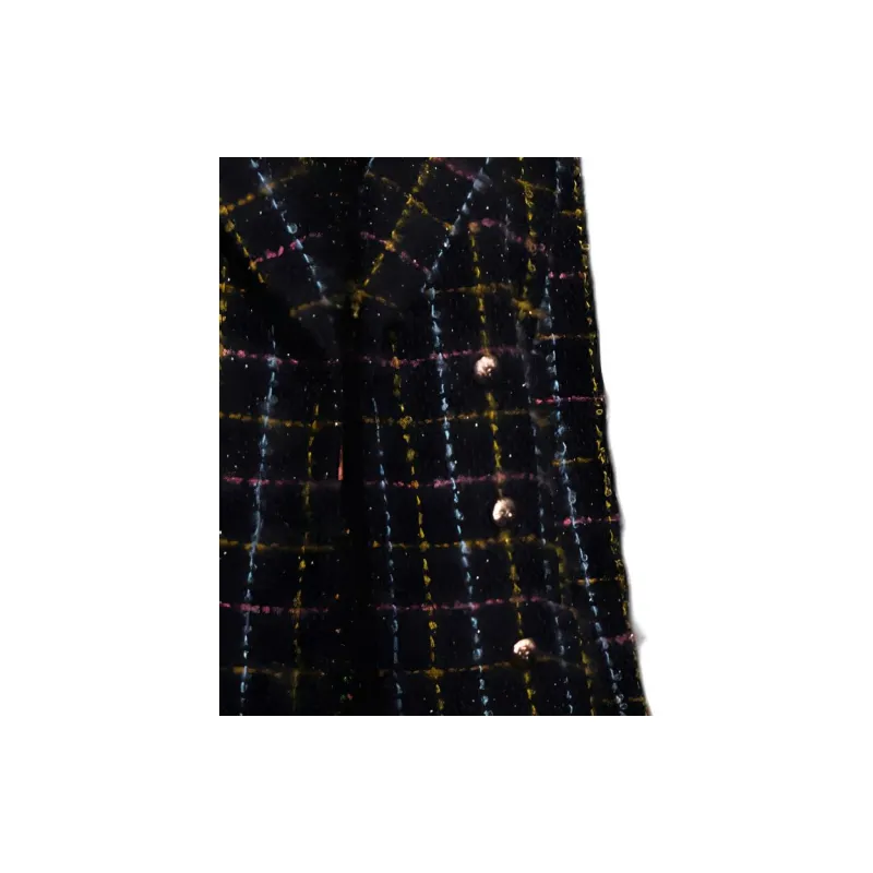 CHANEL 24 New Fall And Winter Arrivals Jackets Coats Women's Black-4