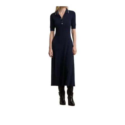 Polo Ralph Lauren Short Sleeved Polo Shirt Dress