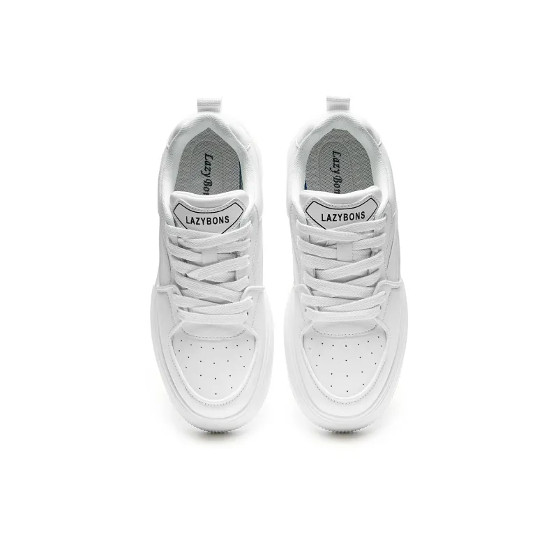 LAZY BONS Anti-Slip Wear-Resistant Lightweight Breathable Height Increasing Low-Top Skateboard Shoes Unisex-5
