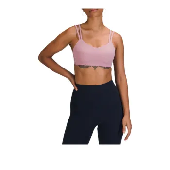 Lululemon Like A Cloud Sports Underwear Women's Pink Gray Brown