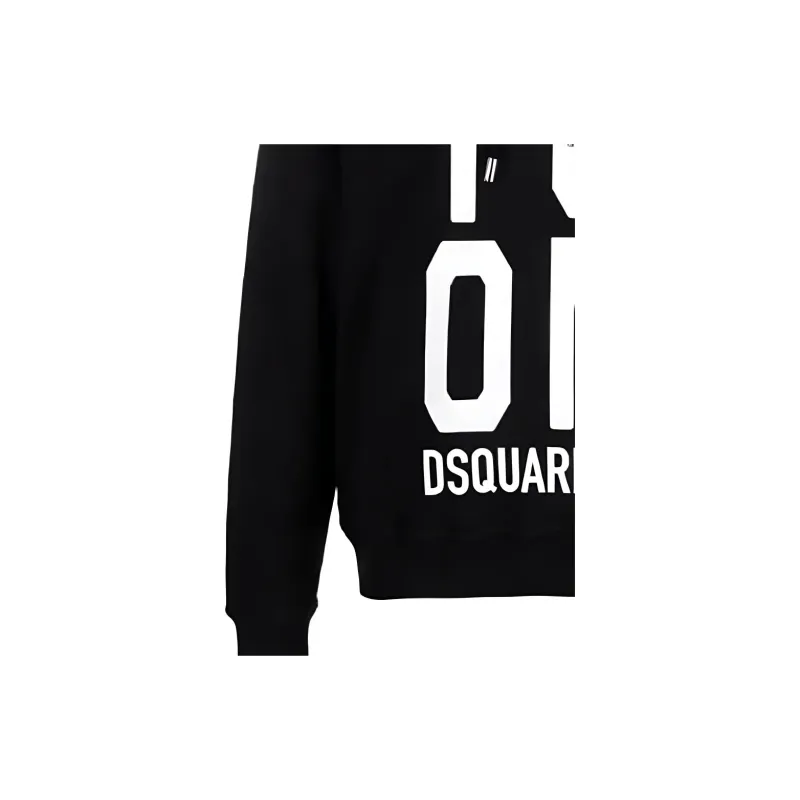 DSQUARED 2 Icon-Printed Drawstring Hoodie-4