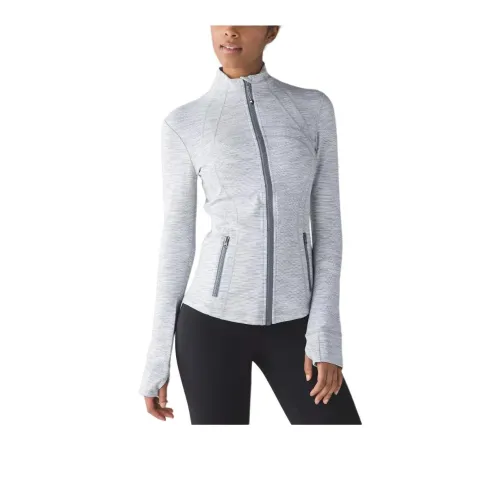 Lululemon Define Jackets Coats Women's Gray White