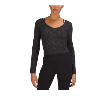 Lululemon Align™ Collection Nulu™ T-Shirt Women's Original Point Black Multicolor