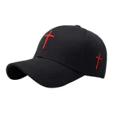 Black with Red Embroidery