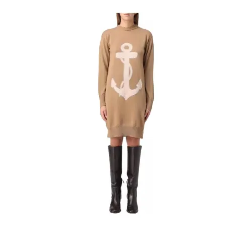 MaxMara Long-Sleeved Dresses Women's Brown