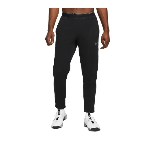 Nike Pro Fleece Training Pants Knitted Sports Pants Men's Black