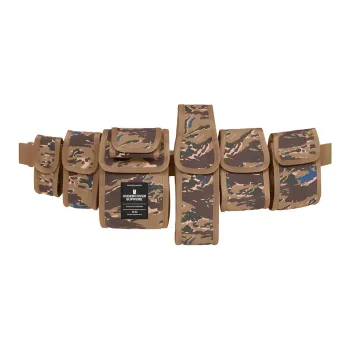 Supreme Co branded Collection Fabric Fanny Pack Unisex Brown