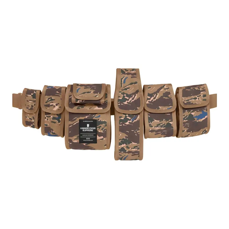 Supreme Co branded Collection Fabric Fanny Pack Unisex Brown-0
