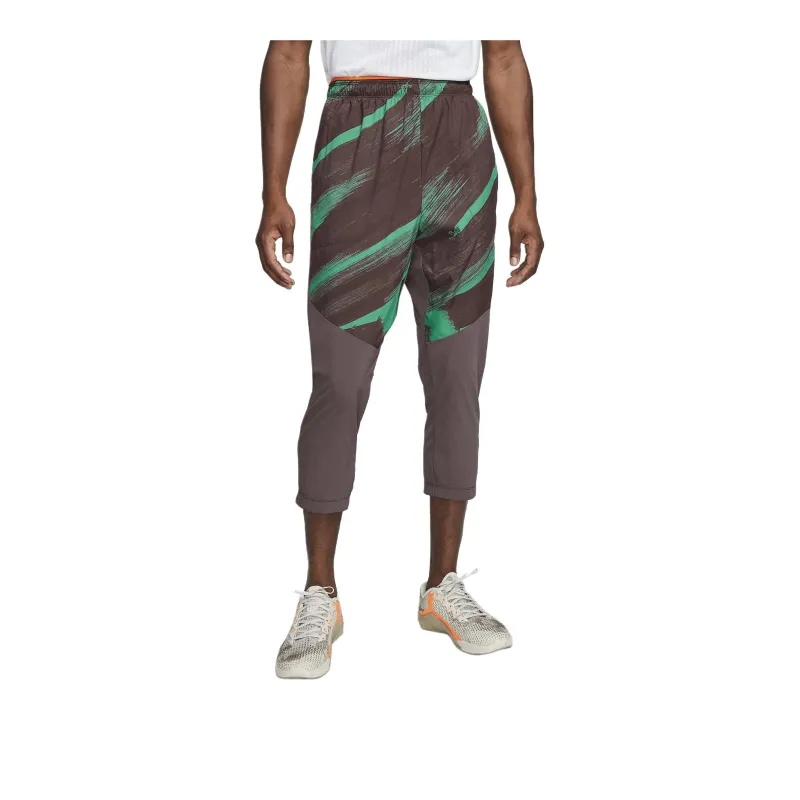 Nike Dri-FIT Sport Knitted Sports Pants Men's Obsidian Brown/Flame Orange-0