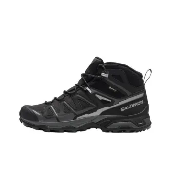 SALOMON X Ultra Pioneer 2 Anti Slip Wear Resistant Mid Top Trekking Shoes Men's Black
