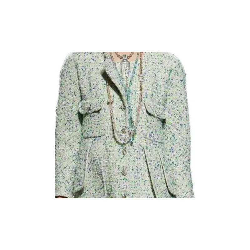 CHANEL Coats Women's Green-2
