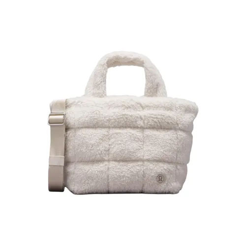 Lululemon Brushed Shoulder Bag Crossbody Bag Regular Women's Albumin
