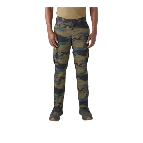 Dickies Cargo Pants Men's Hunter Green Camouflage