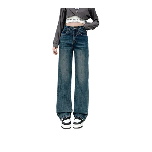 FAIRWHALE Jeans Women's Dark Blue