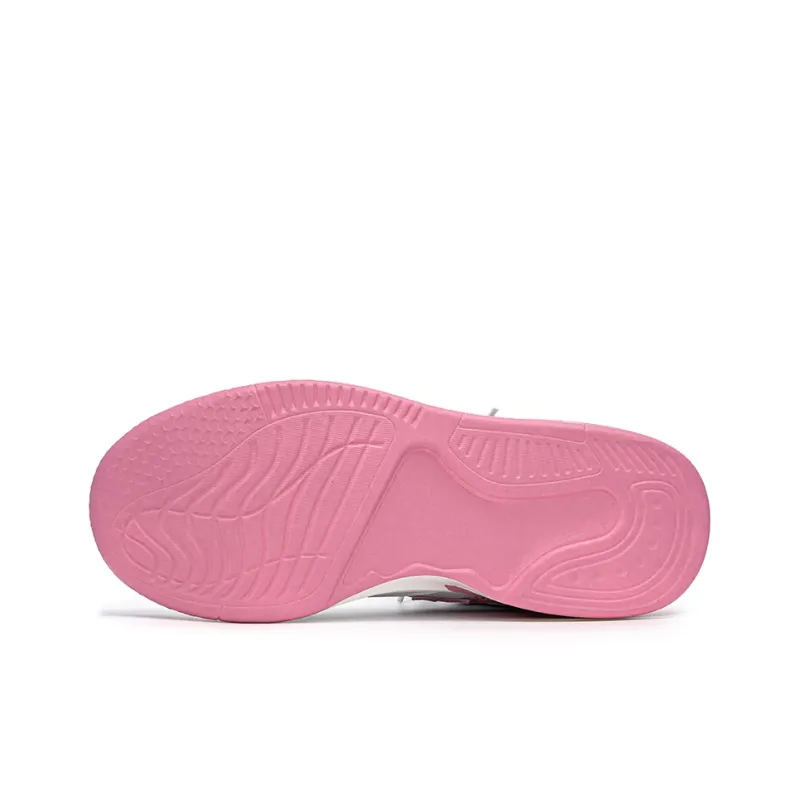 WELKIN&WZWJ Height Increasing Wear-Resistant Lightweight Breathable Slip-Resistant Skateboard Shoes Unisex White-36