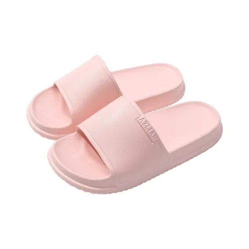 Foot Recreation Home Four Seasons All Indoor Bathroom Slip-Resistant Couple Soft Sole Minimalist Style Slippers Unisex