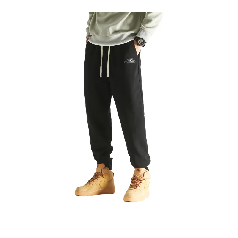 EPTISON Knitted Sports Pants Unisex Black-2