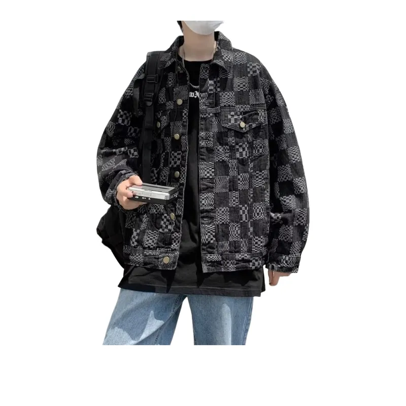 TESTUNG Denim Jackets Unisex-2