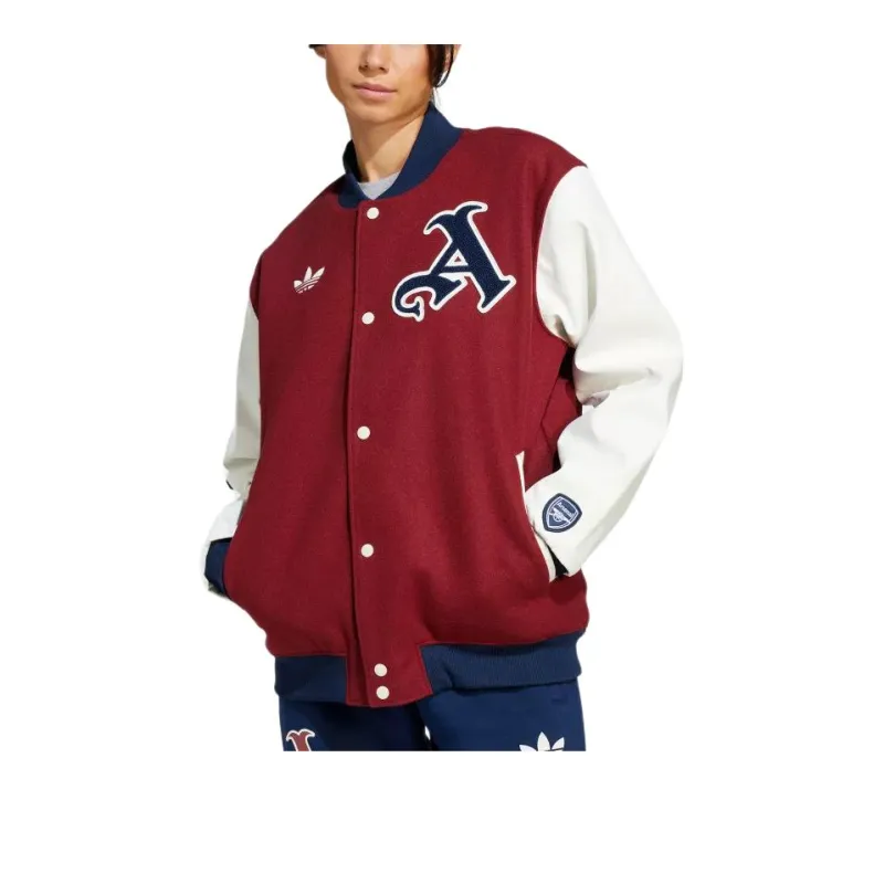 Adidas Originals Puffer Jacket Unisex Elegant Dark Reddish Purple-2