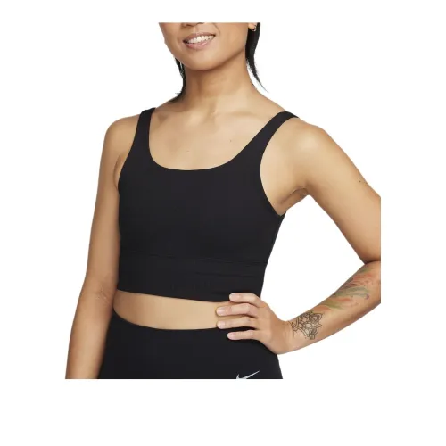 Nike Zenvy Rib Women's Light Support Non Padded Longline Sports Bra