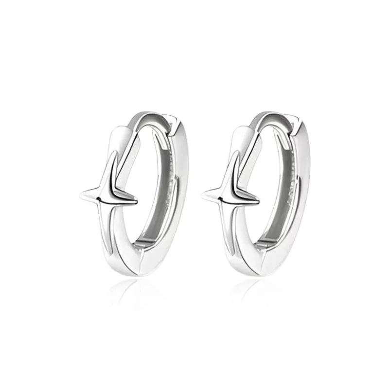 KIVA 999 Fine Silver Earrings Unisex-6