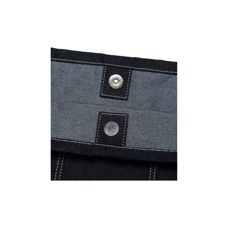 Lee Cotton Tote Bag, Shopping Bag, Shoulder Bag Regular Women's Indigo Dark Color-4