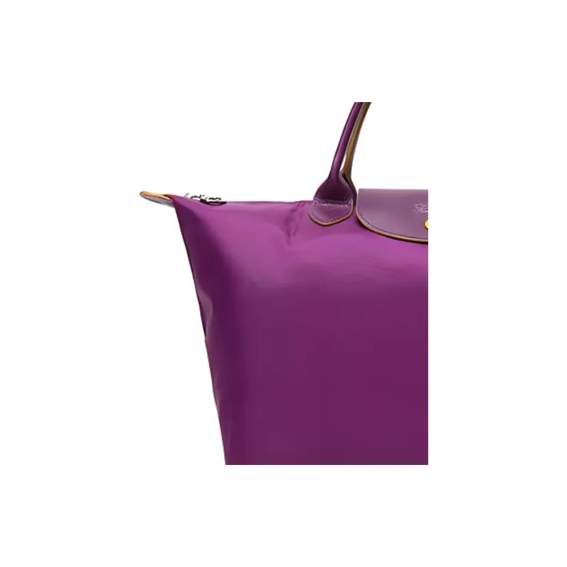 LONGCHAMP Le Pliage Canvas Canvas Bag Handbags Medium Size Women's Purple-4