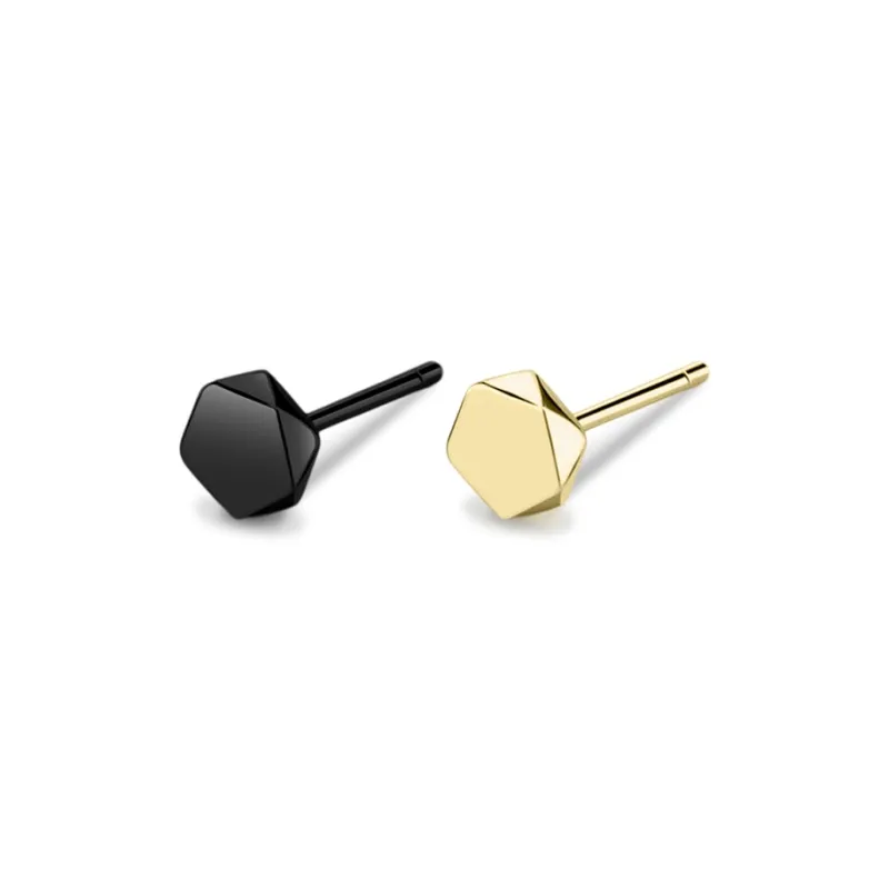 KIVA Sterling Silver Stud Earrings Unisex-13