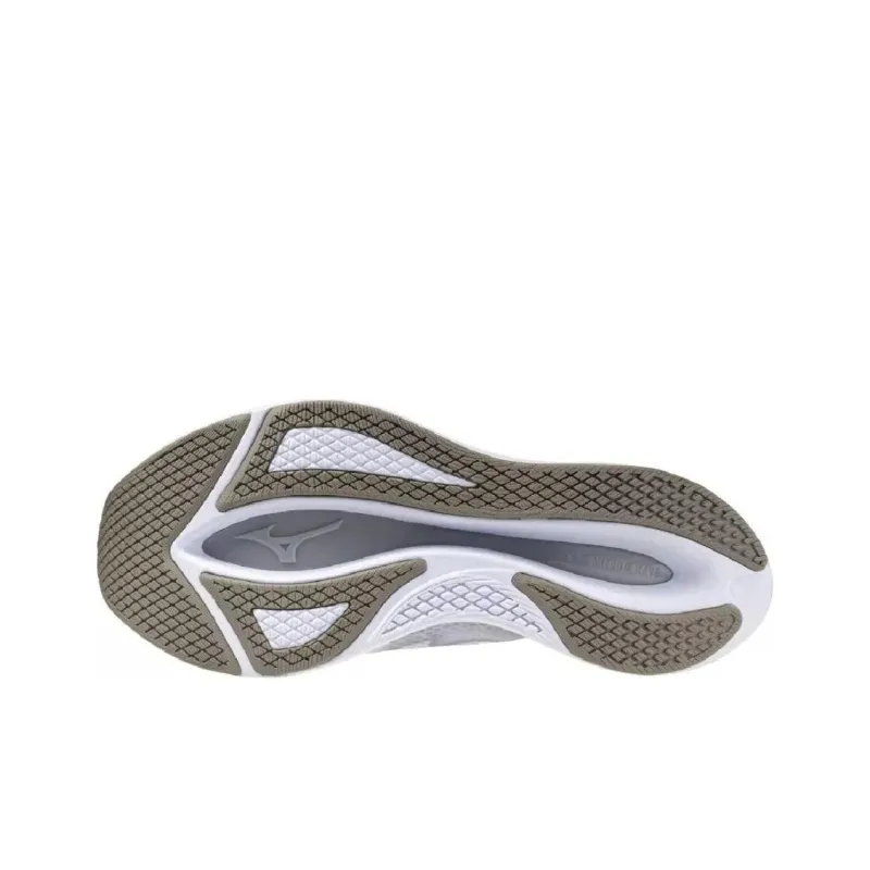 Mizuno Wave Rebellion Flash Anti-Slip Wear-Resistant Low-Top Running Shoes Men's White Gold Gray-5
