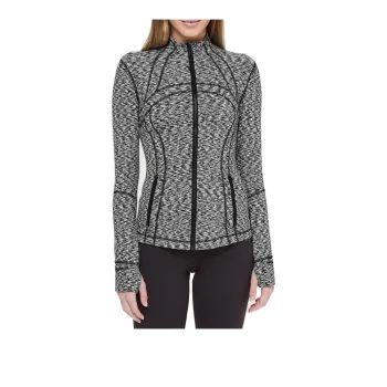 Lululemon Define Jackets Coats Women's Dye Black White