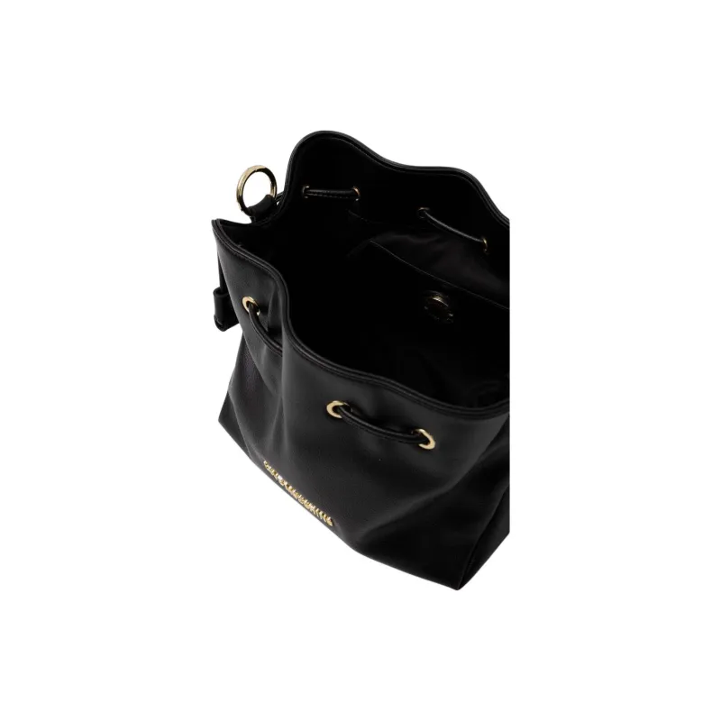 LOVE MOSCHINO Polyurethane Combo Bag One Shoulder Handbags Small Size Women's Black-4