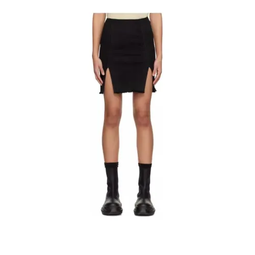 Rick Owens DRKSHDW Casual Short Skirts Women's Black