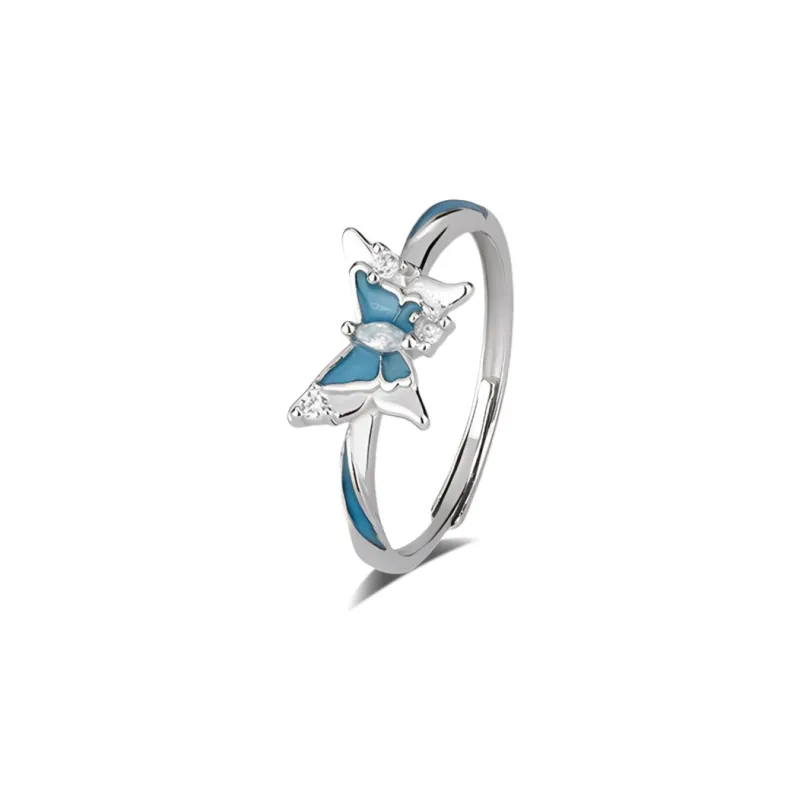 Inkopper 925 Sterling Silver Rings Unisex-1