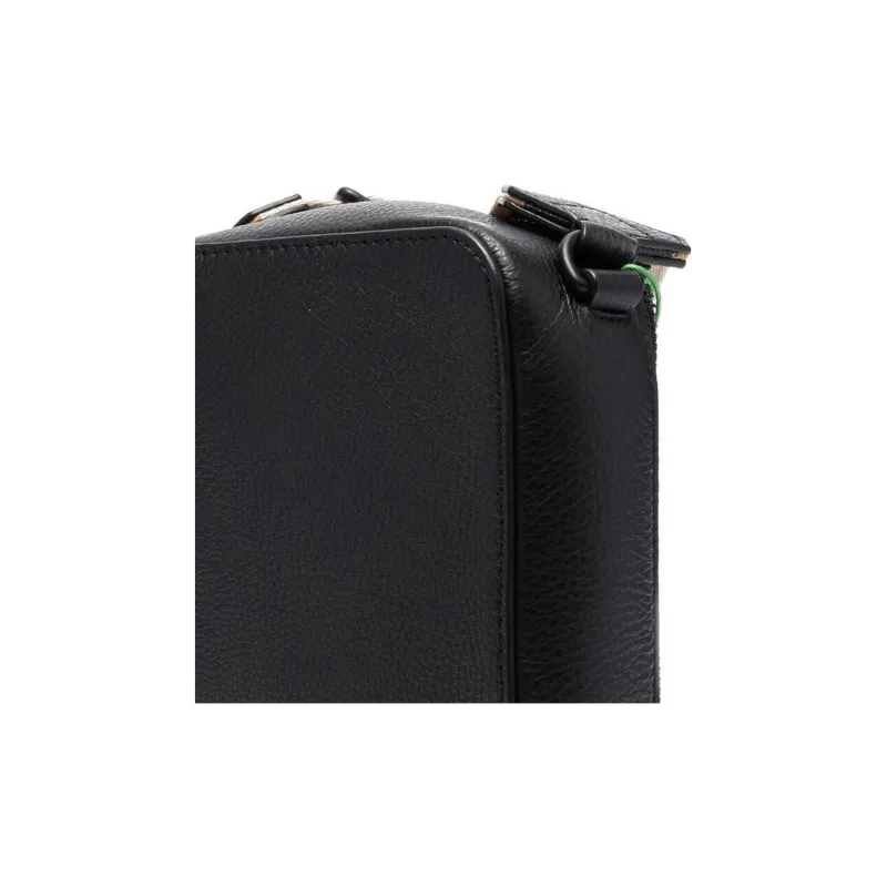 KENZO Logo Printed Zipped Crossbody Bag-3