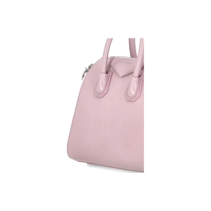 Givenchy Antigona Calfskin One Shoulder Handbags Women's Pink-3