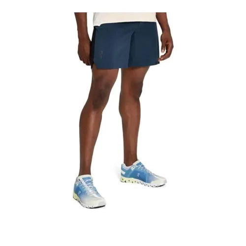 On Lightweight Shorts Sports Shorts Men's Marine Blue Black