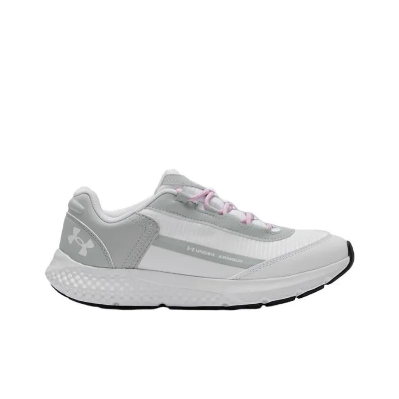 Under Armour Anti Slip Wear Resistant Low Top Casual Shoes Women's White Gray-1