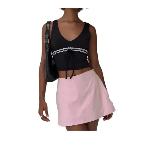 PRINCESS POLLY MEKHI TOP Tank Tops Women's Black