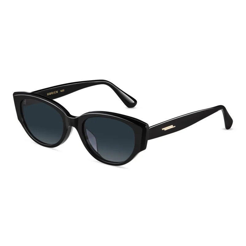 HORIEN Plate Frame Oval Sunglasses Unisex-0