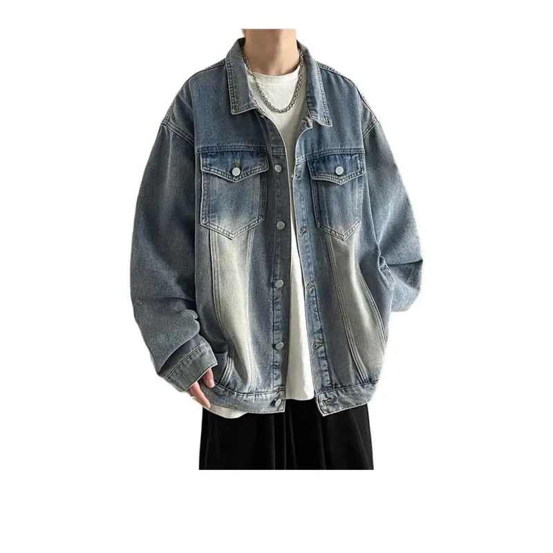 PAINT STAIN Denim Jacket Unisex-7