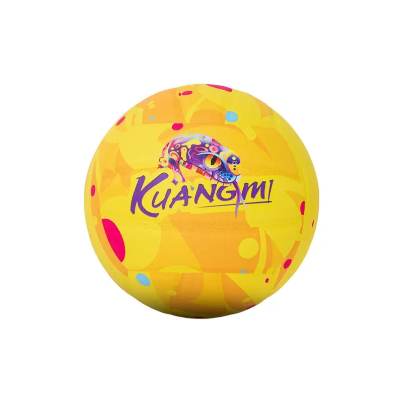 Kuangmi PU Size 5 Volleyball Unisex Gold-0