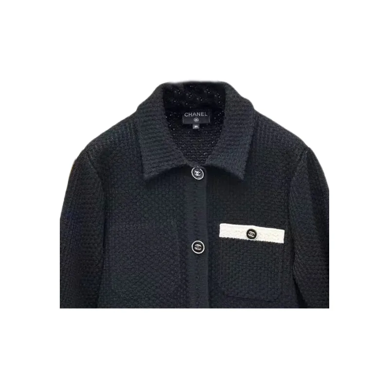 CHANEL Knitwear Women's Black-3