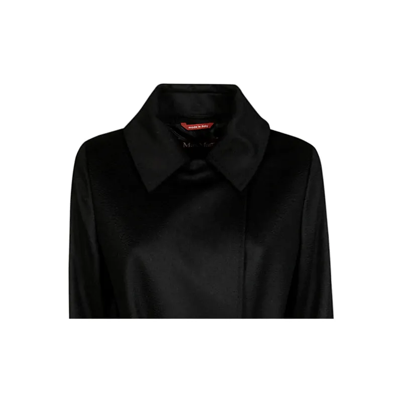 MaxMara Studio Long Double Breasted Coat-2