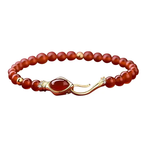 Welcome To The Treasure Colored Glaze Bracelets Unisex